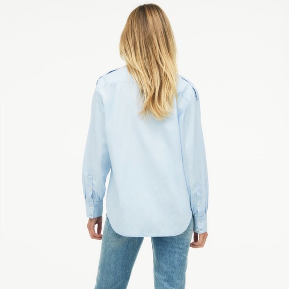 Zara Oversized Denim Shirt Limited Edition - Picture 3 of 8